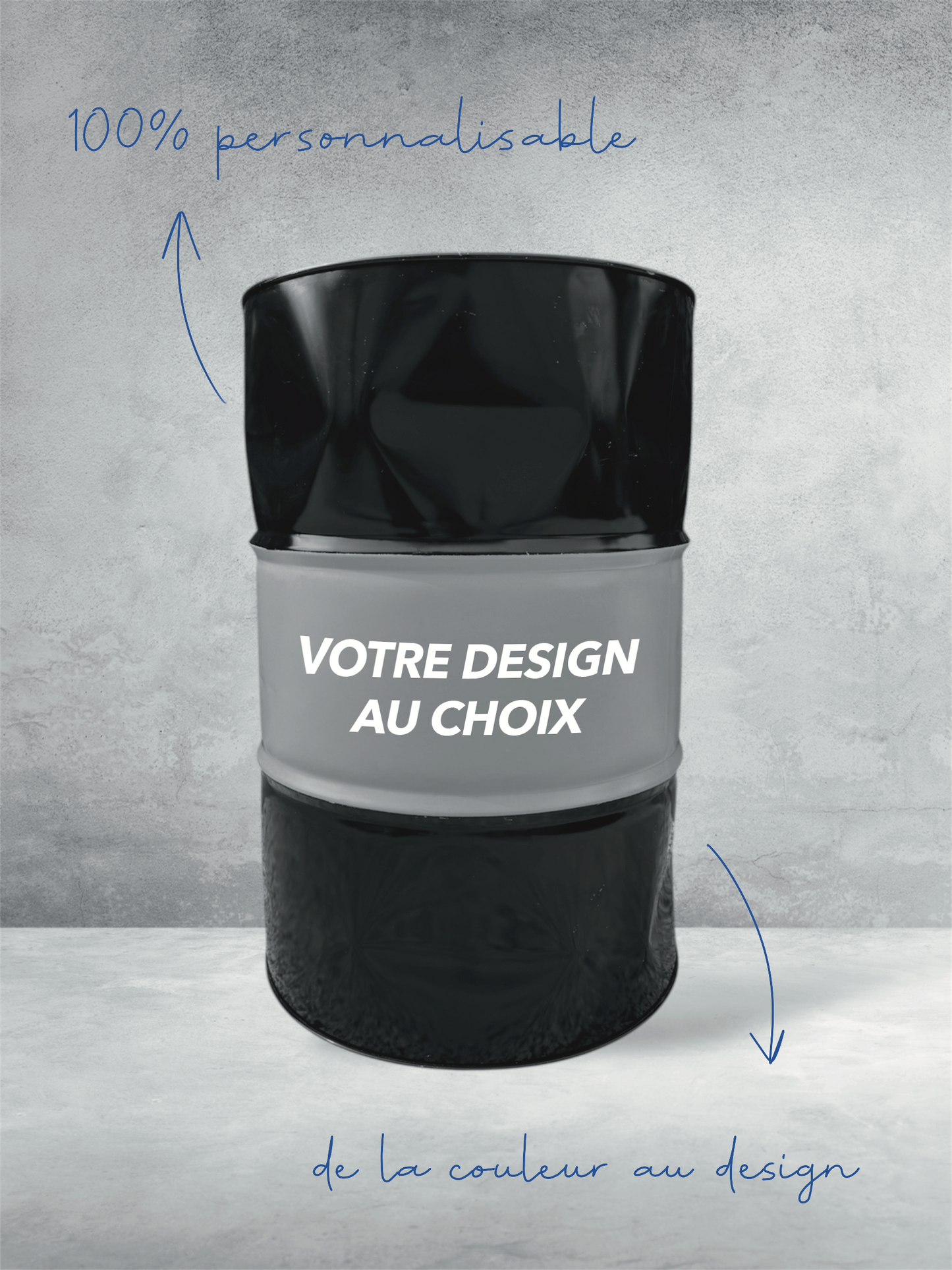 Baril PERSONNALISÉ (200L)